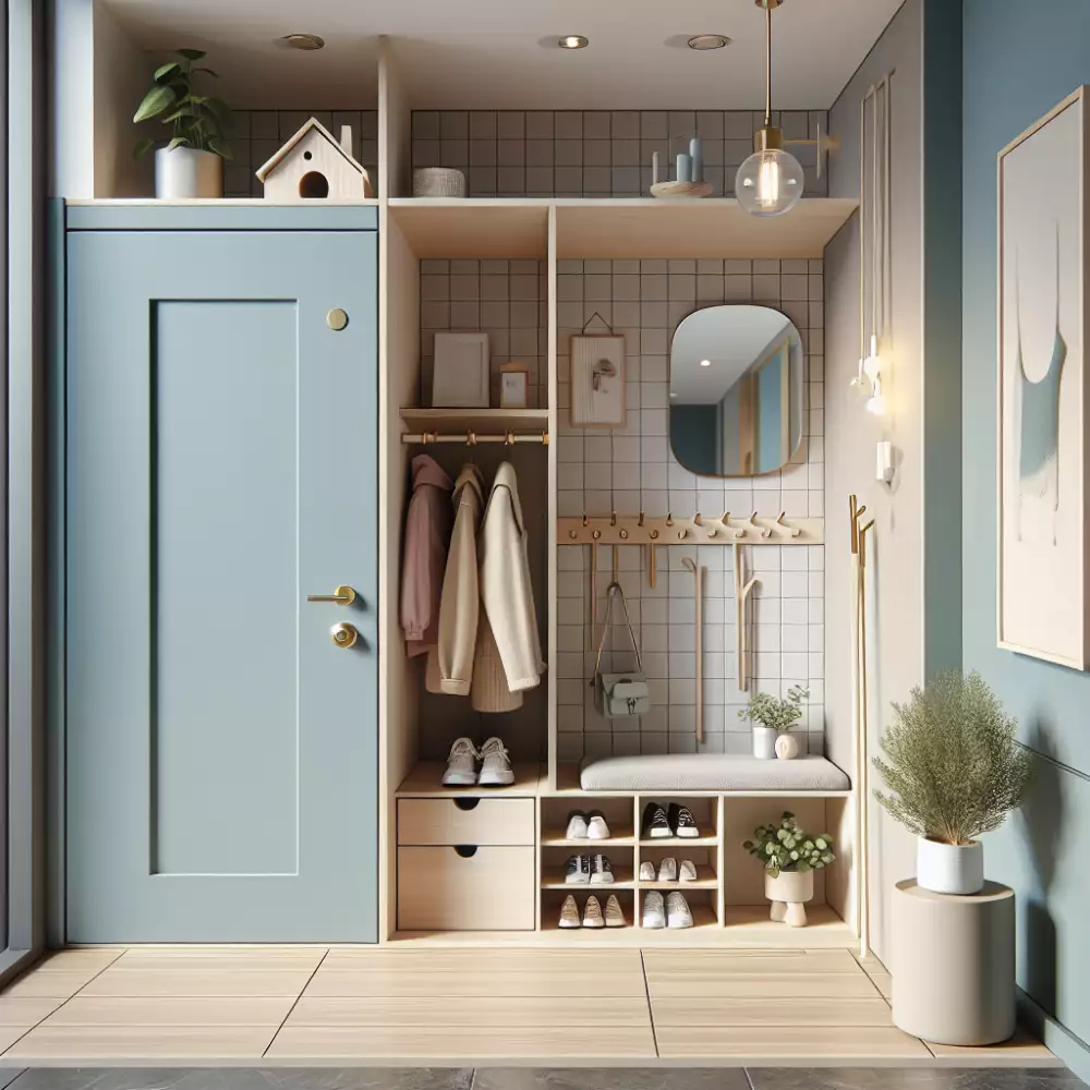 malá předsíň v paneláku