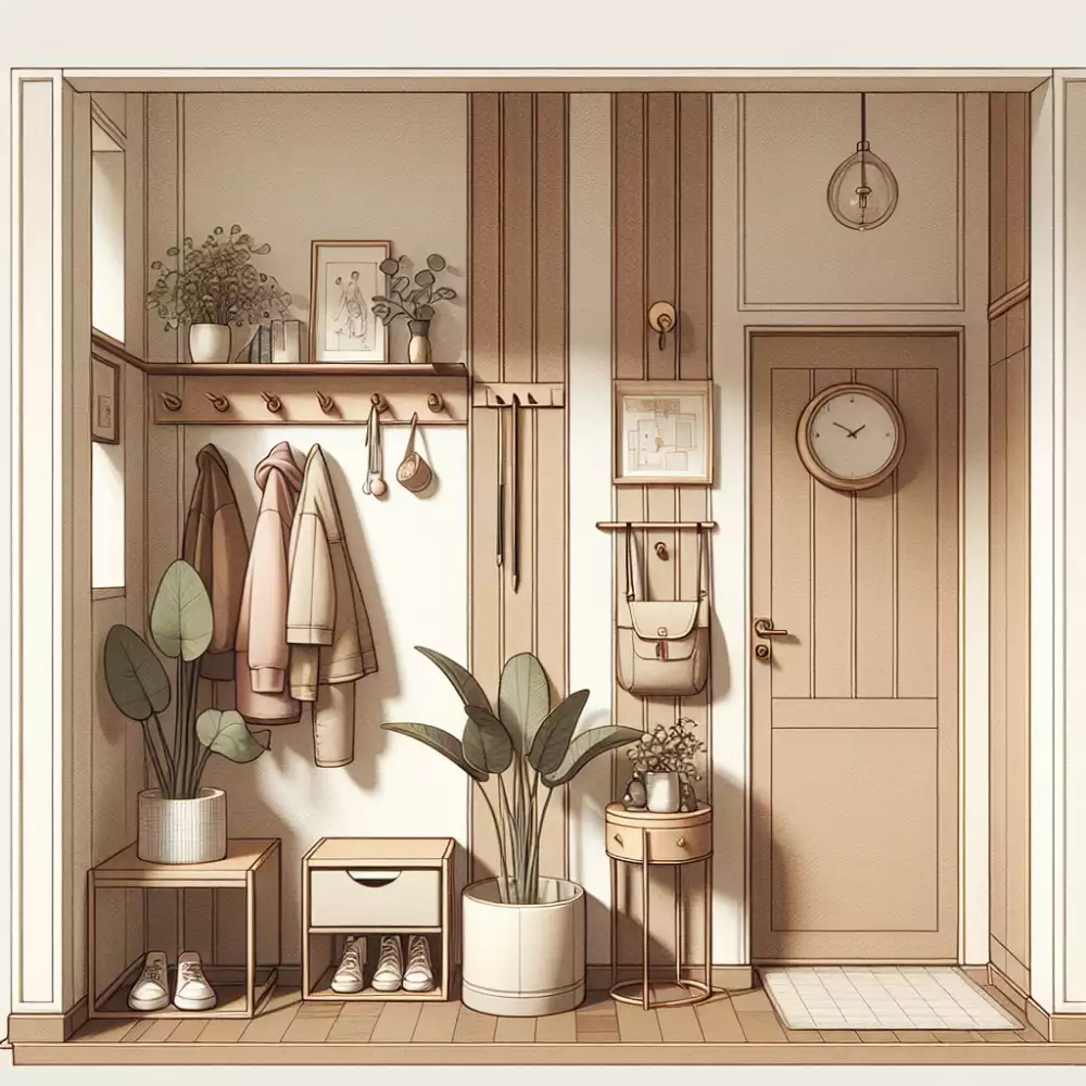 malá předsíň v paneláku