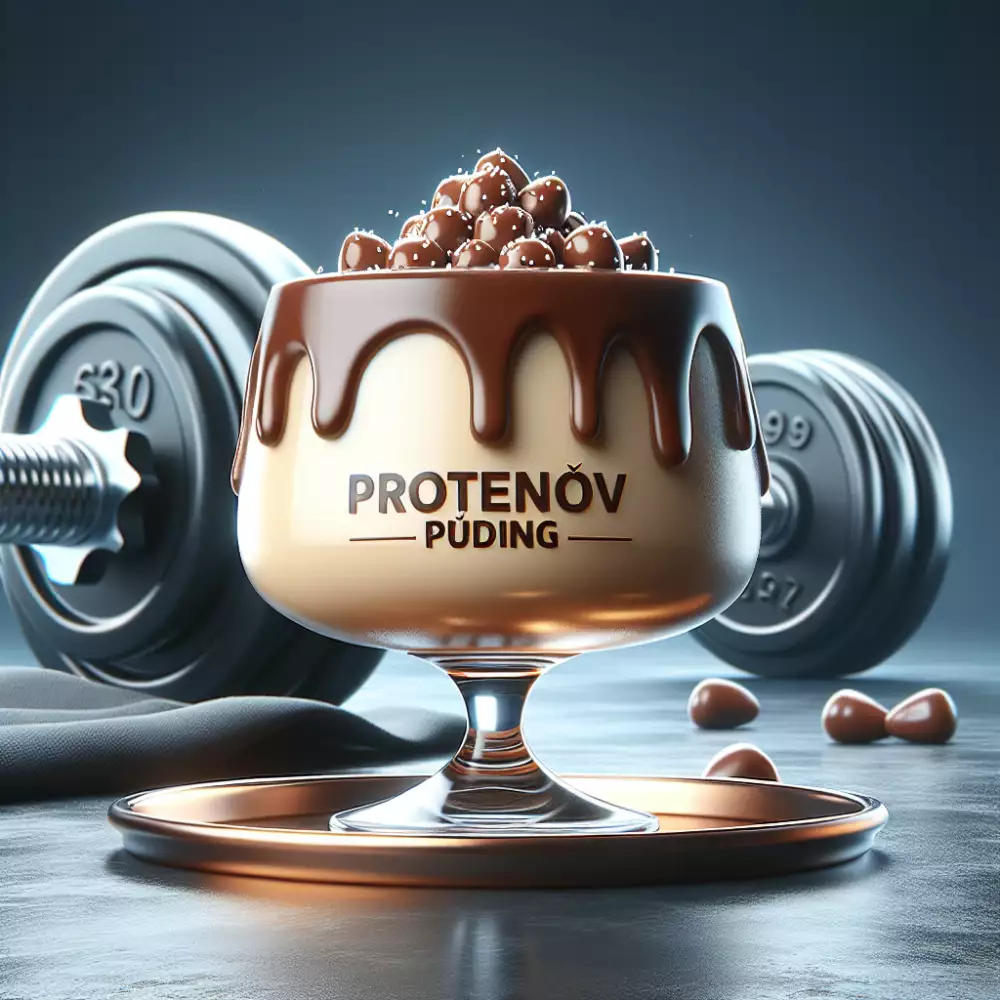 proteinový puding